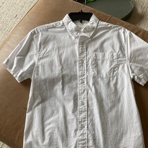 Crewcuts White Casual Button Down Shirt